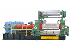 電動調(diào)距 自動翻膠 油壓擋板 抱剎制動 萬向節(jié)傳動開煉機(jī)